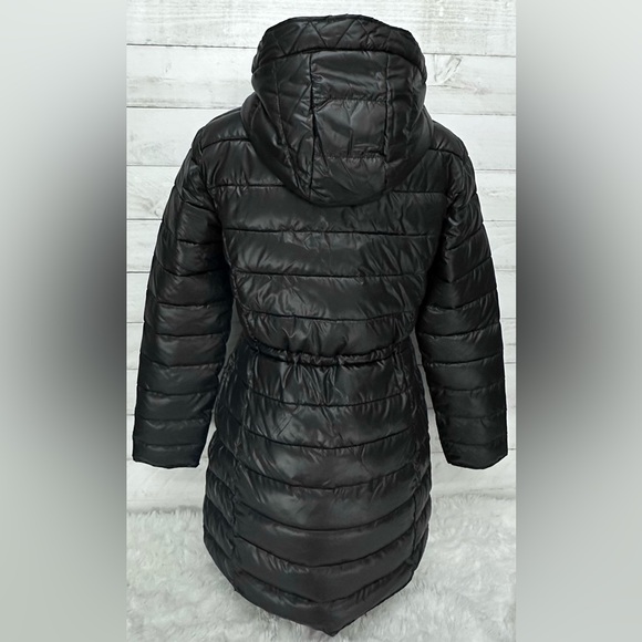 Kenneth Cole M/L Quilted Anorak Puffer Jacket • Black • NWT - Picture 3 of 14